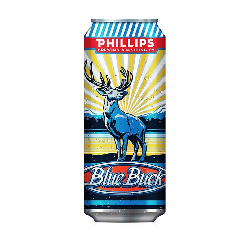 PHILLIPS BLUE BUCK 473ML CAN